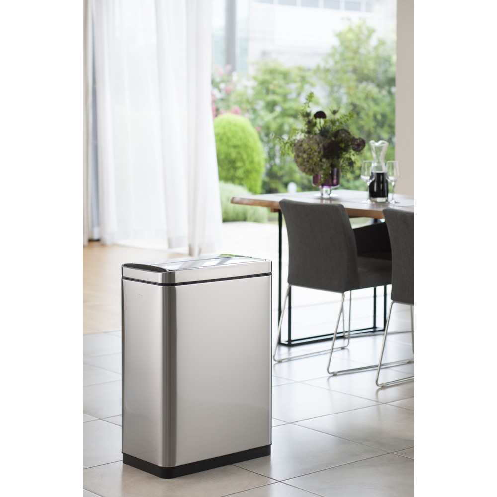 Numéro de l'image du produit 15: Poubelle Deluxe Phantom Sensor EKO, 45 litres, acier inoxydable mat