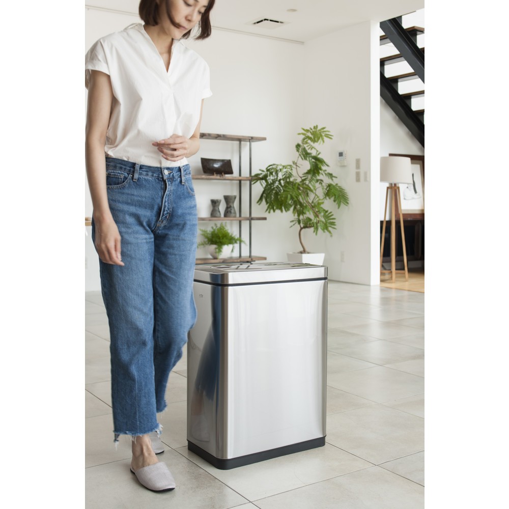 Numéro de l'image du produit 16: Poubelle Deluxe Phantom Sensor EKO, 45 litres, acier inoxydable mat