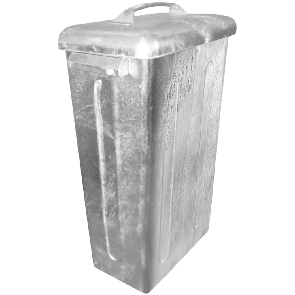 Illustration du produit: Poubelle en tôle d’acier galvanisée à chaud, 95 litres