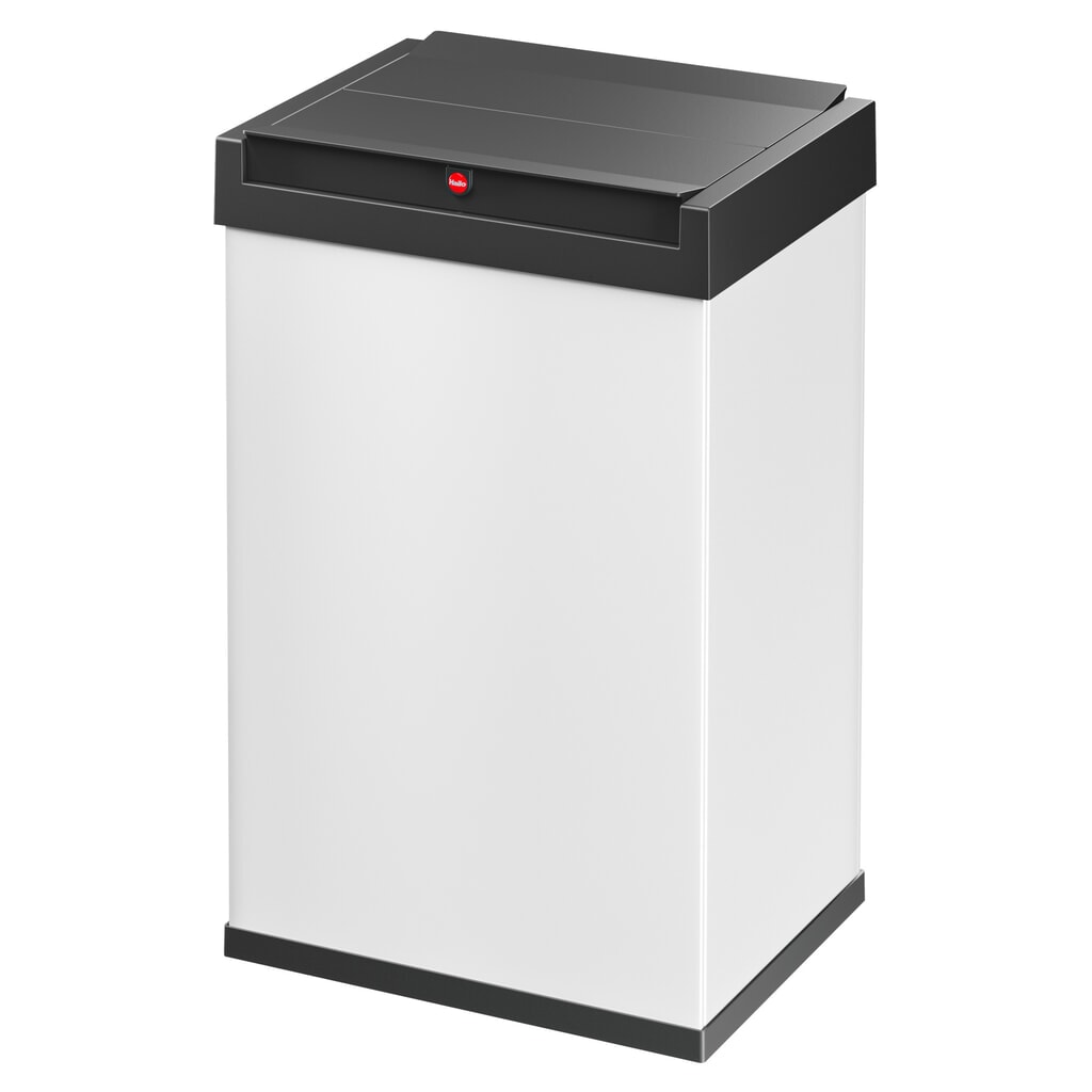 Poubelle Hailo Big-Box Swing, 40 litres, blanc Illustration du produit: Poubelle Hailo Big-Box Swing, 40 litres, blanc