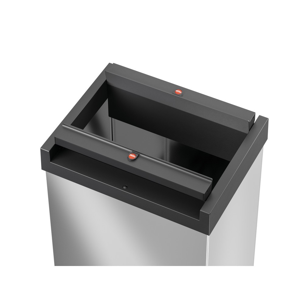 Numéro de l'image du produit 4: Poubelle Hailo Big-Box Swing, 60 litres, acier inoxydable