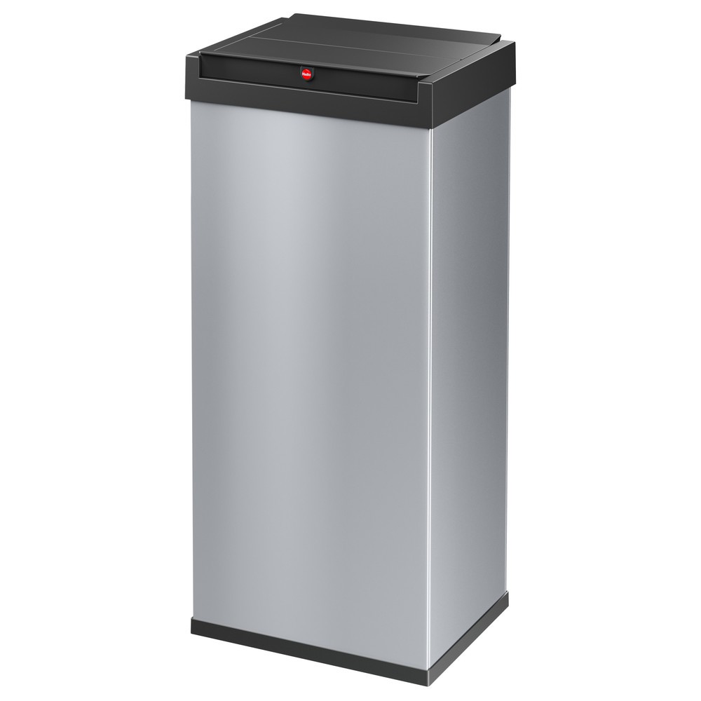Numéro de l'image du produit 1: Poubelle Hailo Big-Box Swing, 60 litres, argenté