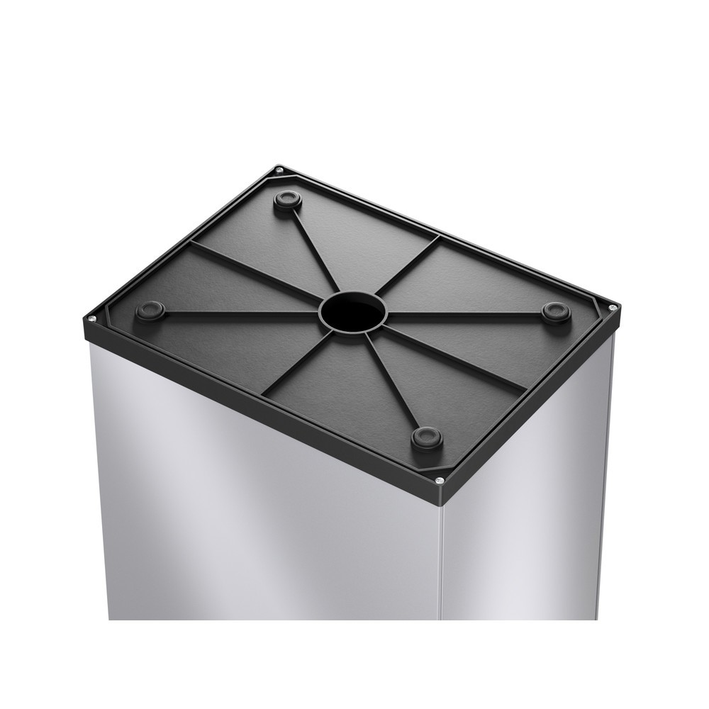 Numéro de l'image du produit 7: Poubelle Hailo Big-Box Swing, 60 litres, argenté