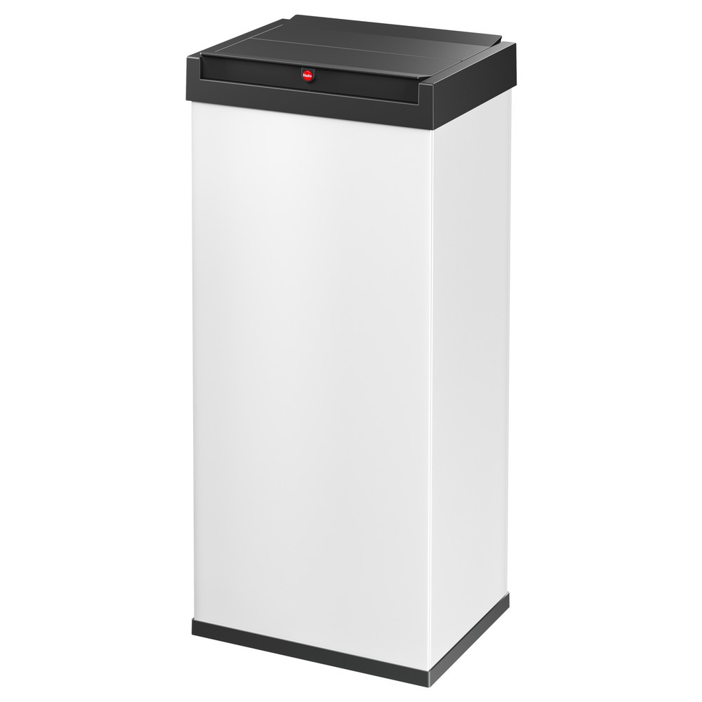 Numéro de l'image du produit 1: Poubelle Hailo Big-Box Swing, 60 litres, blanc de sécurité