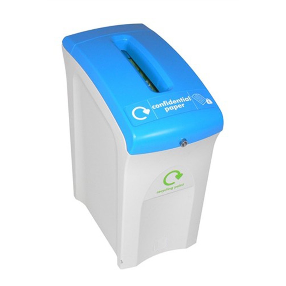Illustration du produit: Poubelle Mini ENVIROBIN, 55 litres, gris, bleu
