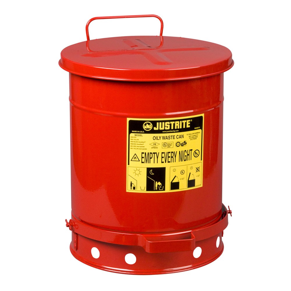 Numéro de l'image du produit 1: Poubelle pour établi asecos®, 34 litres