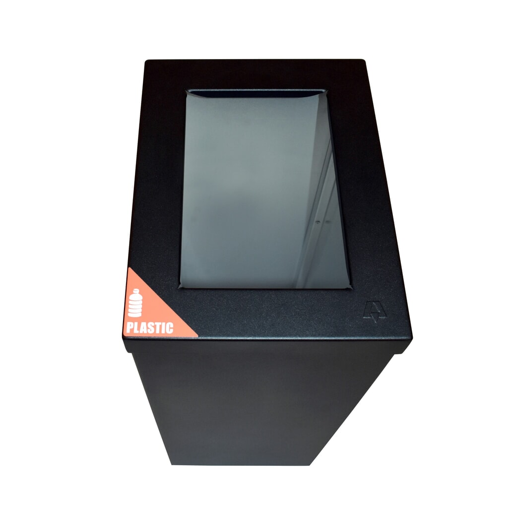 Poubelle RecycloFlex, 60 litres, noir N° de l'image du produit 4 : Poubelle RecycloFlex, 60 litres, noir