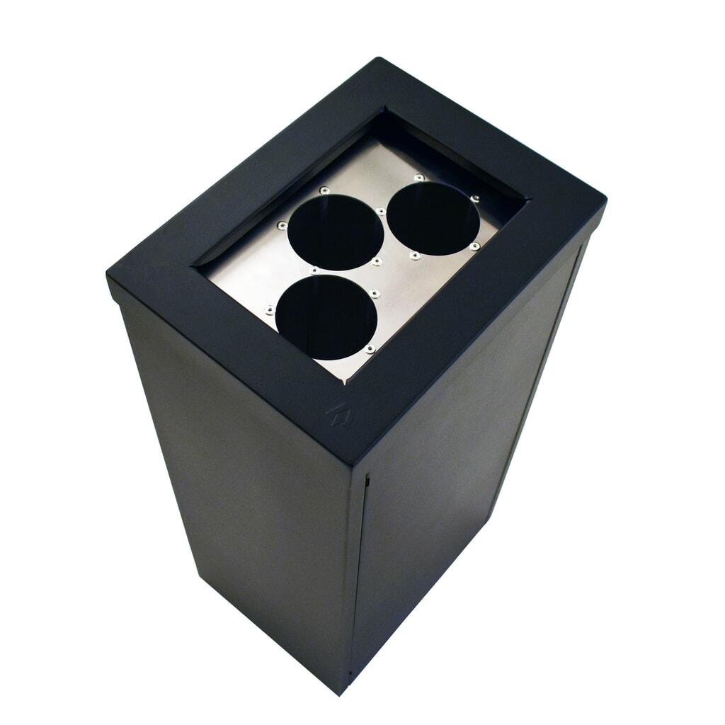N° de l'image du produit 5 : Poubelle RecycloFlex, 60 litres, noir