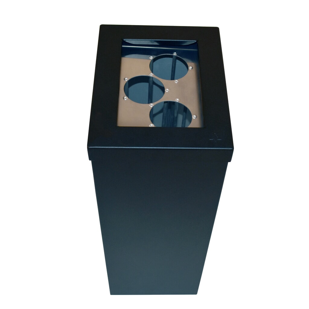 Poubelle RecycloFlex, 60 litres, noir N° de l'image du produit 7 : Poubelle RecycloFlex, 60 litres, noir