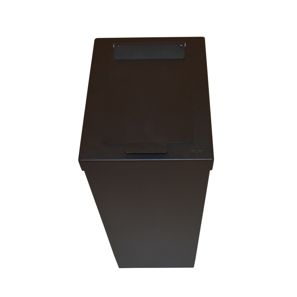 Poubelle RecycloFlex, 60 litres, noir N° de l'image du produit 8 : Poubelle RecycloFlex, 60 litres, noir