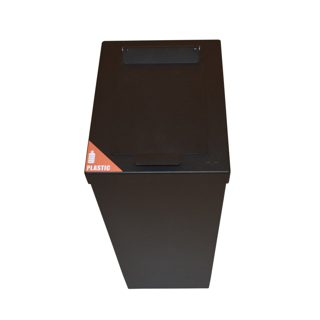 Poubelle RecycloFlex, 60 litres, noir N° de l'image du produit 9 : Poubelle RecycloFlex, 60 litres, noir