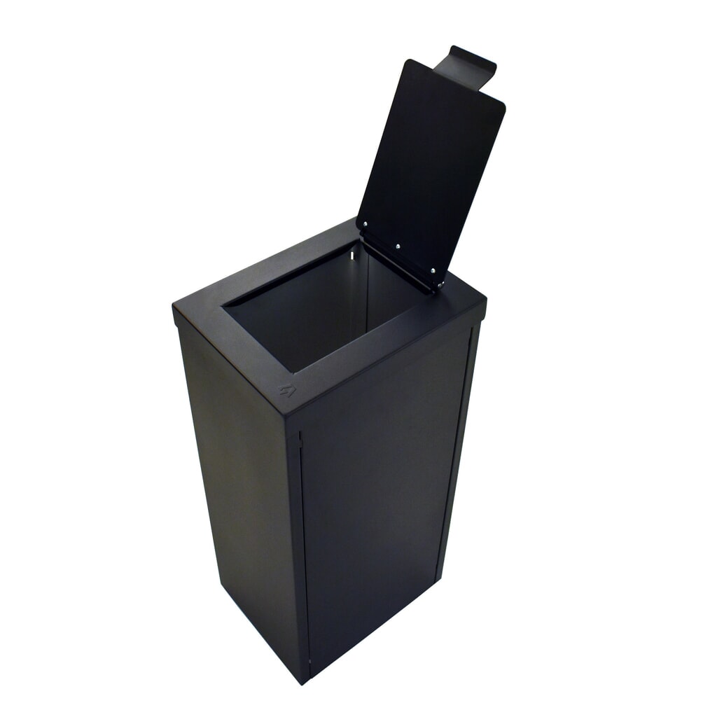 Poubelle RecycloFlex, 60 litres, noir N° de l'image du produit 10 : Poubelle RecycloFlex, 60 litres, noir
