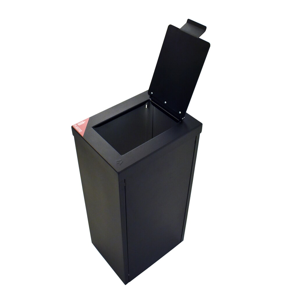 Poubelle RecycloFlex, 60 litres, noir N° de l'image du produit 11 : Poubelle RecycloFlex, 60 litres, noir