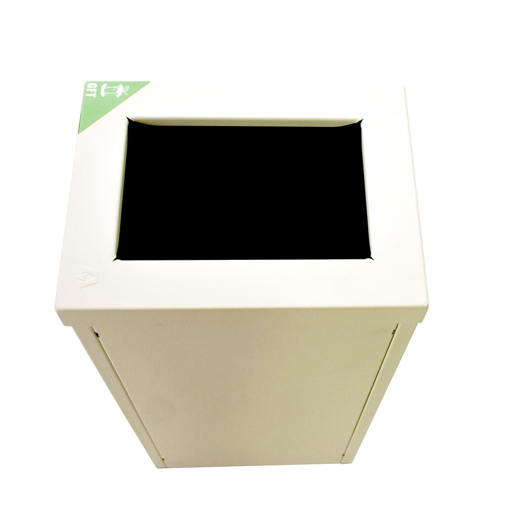 N° de l'image du produit 5 : Poubelle RecycloFlex, 60 litres, blanc