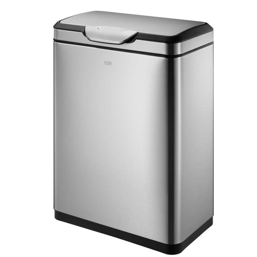 Numéro de l'image du produit 1: Poubelle Touch Pro EKO, 45 litres, acier inoxydable mat