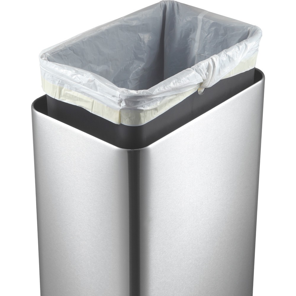 Numéro de l'image du produit 5: Poubelle Touch Pro EKO, 45 litres, acier inoxydable mat