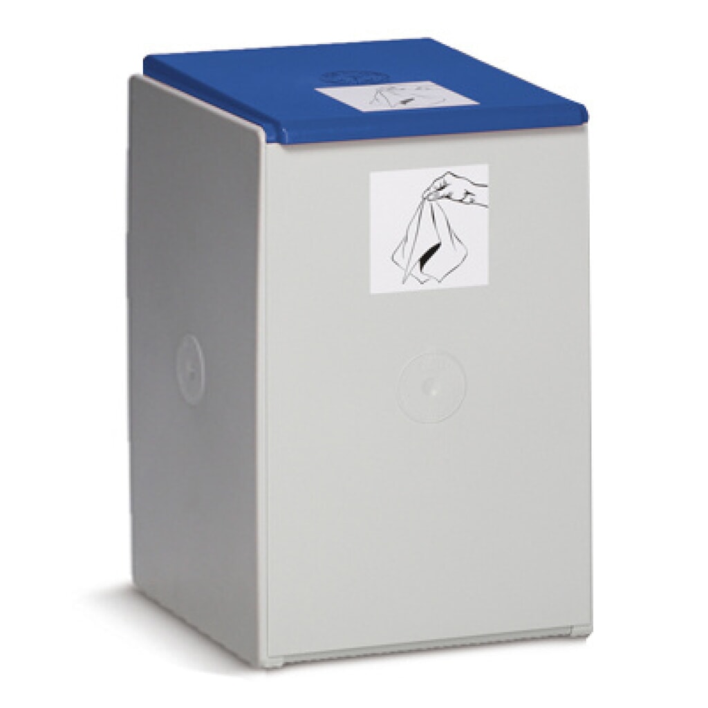 Illustration du produit: Collecteur de déchets VAR®, 60 litres, couvercle bleu