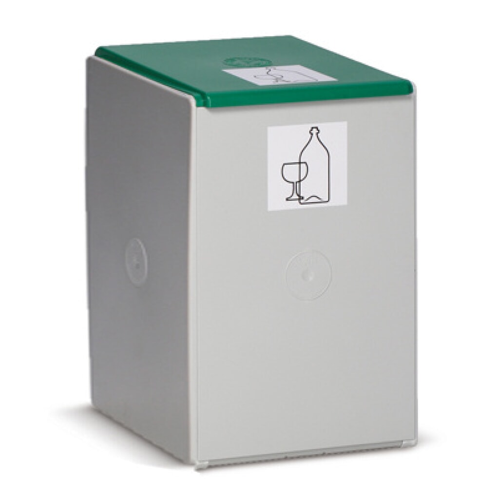 Illustration du produit: Collecteur de déchets VAR®, 40 litres, couvercle vert