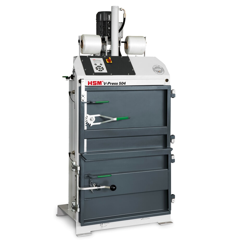 Presse à balles automatique HSM V-Press 504 N° de l'image du produit 1 : Presse à balles automatique HSM V-Press 504