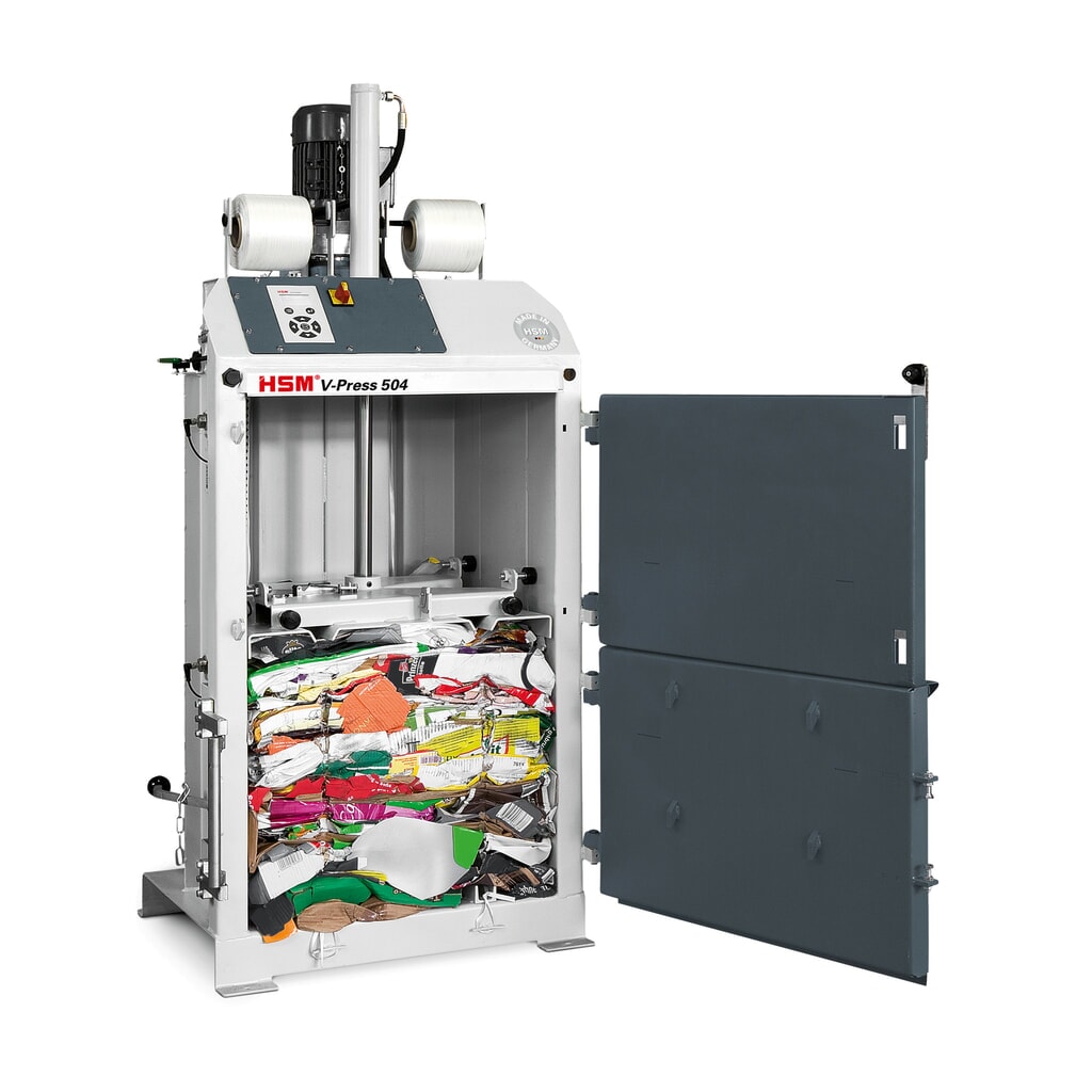 Presse à balles automatique HSM V-Press 504 N° de l'image du produit 3 : Presse à balles automatique HSM V-Press 504