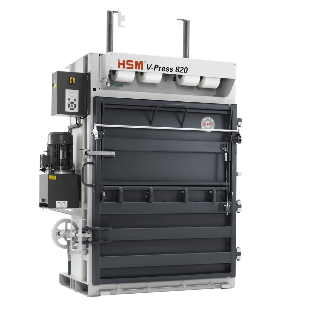 Presse à balles automatique HSM® V-Press 820 plus Illustration du produit: Presse à balles automatique HSM® V-Press 820 plus