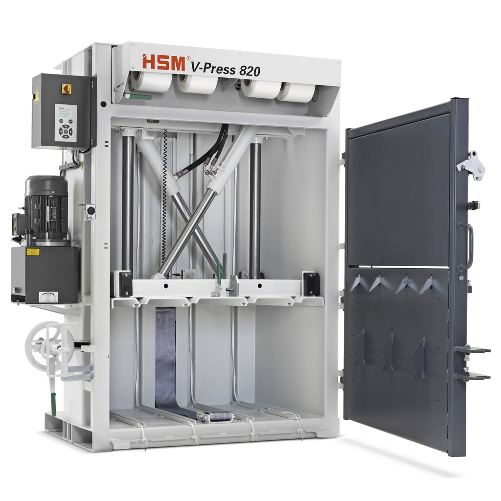 Presse à balles automatique HSM® V-Press 820 plus N° de l'image du produit 3 : Presse à balles automatique HSM® V-Press 820 plus
