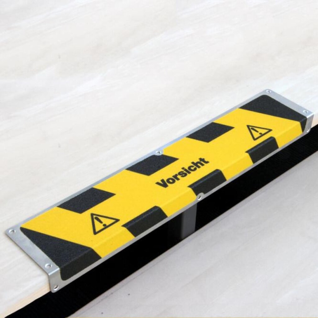 Illustration du produit: Profilé d’arête antidérapant « Vorsicht », L x l 635 x 120 mm