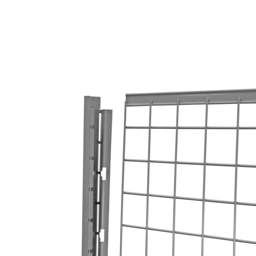 Profilé d’extrémité pour système de parois de séparation TROAX®, hauteur 2.200 mm Illustration du produit: Profilé d’extrémité pour système de parois de séparation TROAX®, hauteur 2.200 mm