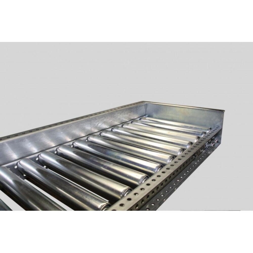 N° de l'image du produit 2 : Guidage latéral profilé en U pour convoyeurs à rouleaux pour charges lourdes, unilatéral, droit par mètre