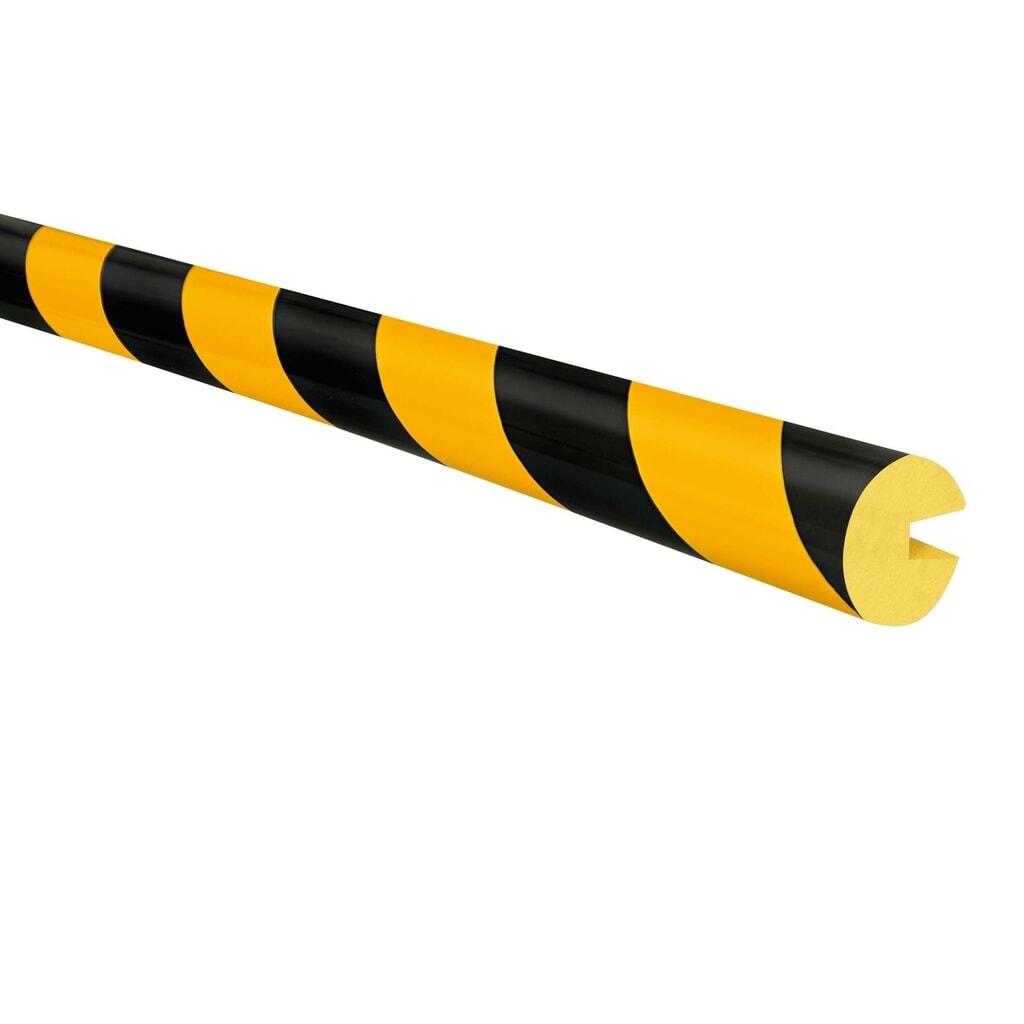 Protection anticollision pour arêtes MORAVIA, circulaire, à clipser, H x l 40 x 40 mm, longueur 1 m Illustration du produit: Protection anticollision pour arêtes MORAVIA, circulaire, à clipser, H x l 40 x 40 mm, longueur 1 m