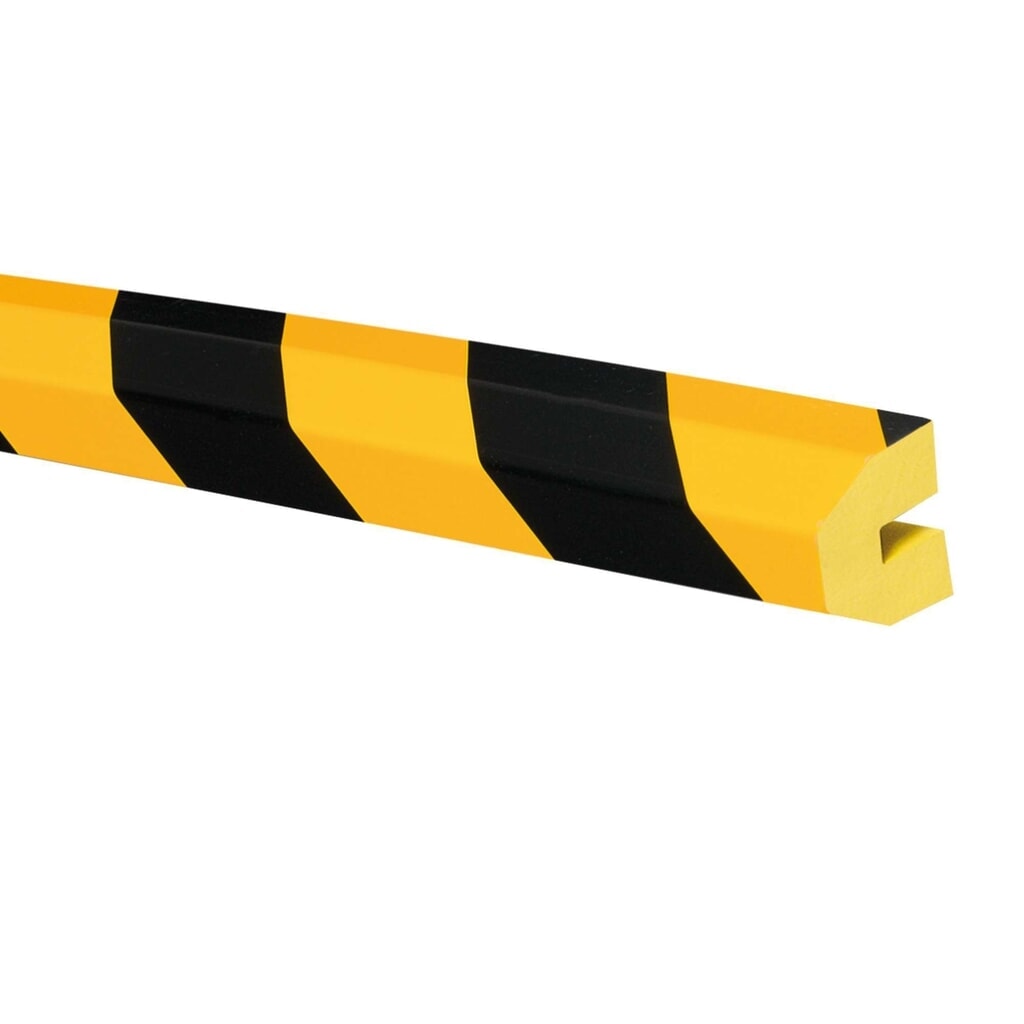 Protection contre les chocs pour arêtes MORAVIA, trapézoïdale, à clipser, H x l 36 x 40 mm, longueur 1 m Illustration du produit: Protection contre les chocs pour arêtes MORAVIA, trapézoïdale, à clipser, H x l 36 x 40 mm, longueur 1 m