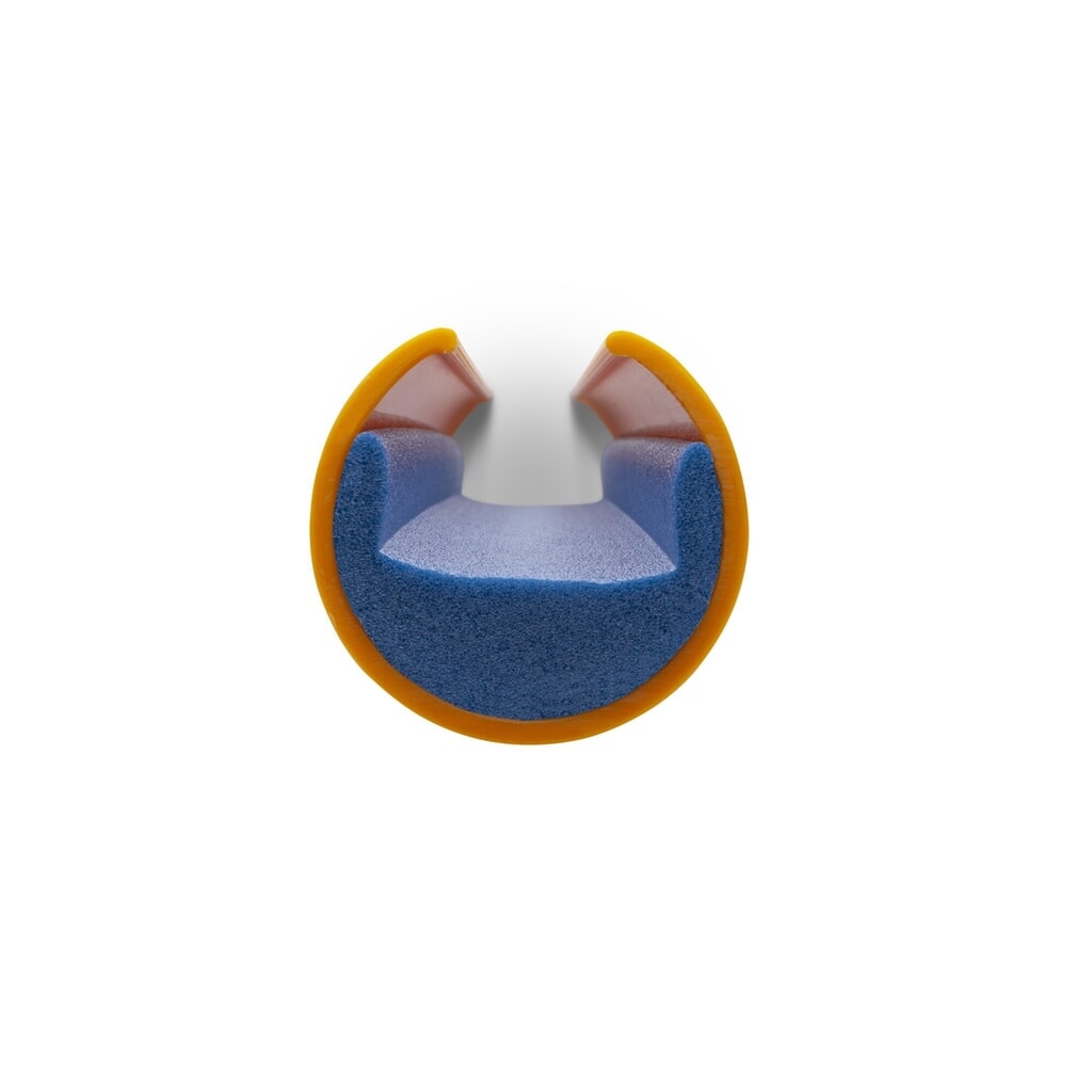 N° de l'image du produit 3 : A.M.P.E.R.E. Protection contre les chocs pour rayonnages Eco Rack, en plastique, modèle XXL, cotes intérieures HxL 600 x 111-120 mm