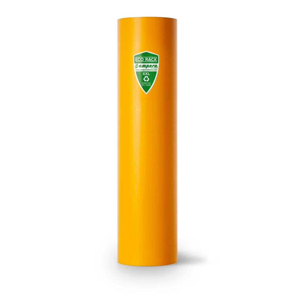 A.M.P.E.R.E. Protection contre les chocs pour rayonnages Eco Rack, en plastique, modèle XXL, cotes intérieures HxL 600 x 111-120 mm N° de l'image du produit 1 : A.M.P.E.R.E. Protection contre les chocs pour rayonnages Eco Rack, en plastique, modèle XXL, cotes intérieures HxL 600 x 111-120 mm
