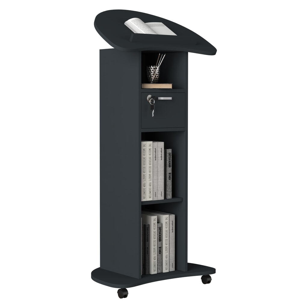 Pupitre VCM Redola M, anthracite Illustration du produit: Pupitre VCM Redola M, anthracite