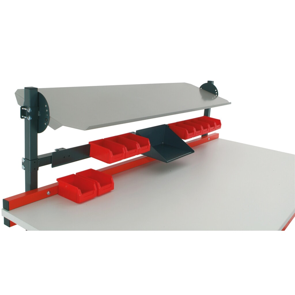N° de l'image du produit 2 : Support multifonction pour table d’emballage Rocholz, H x l x P 40 x 1 640 x 40 mm