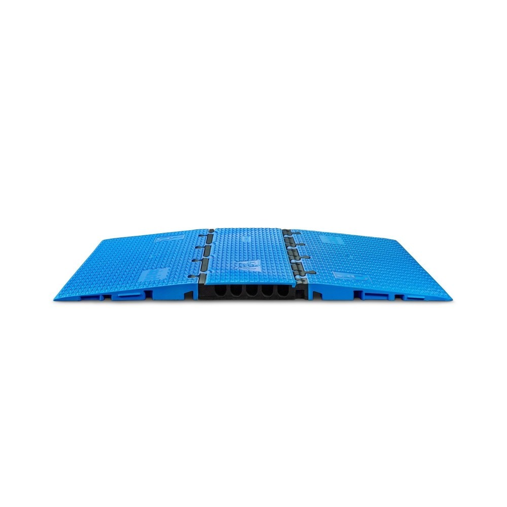 Numéro de l'image du produit 5: Rampe avec passage de câbles Defender® MIDI 5 2D by Adam Hall, bleue