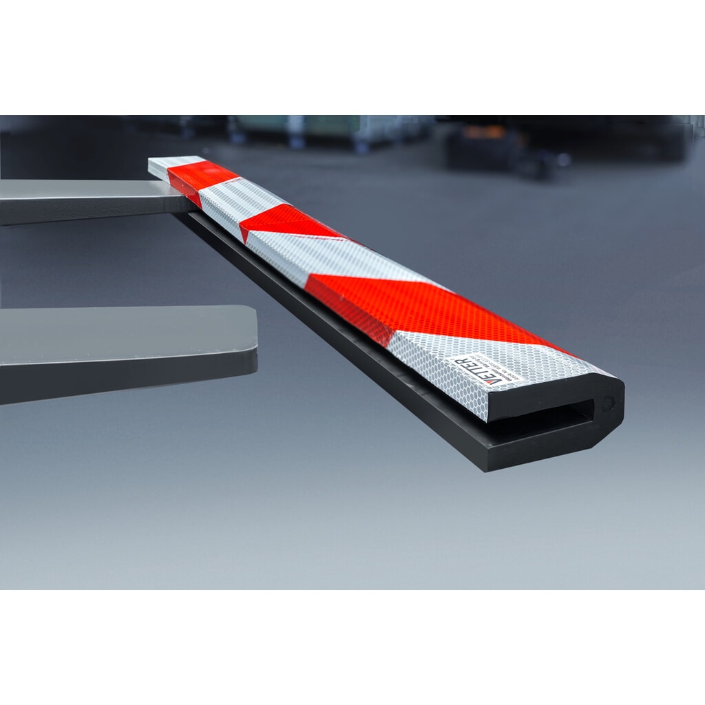 N° de l'image du produit 10 : Rampe lumineuse VETTER® ZEBRA pour bras de fourche avec aimants, HxlxP 80 x 1 000 x 45 mm