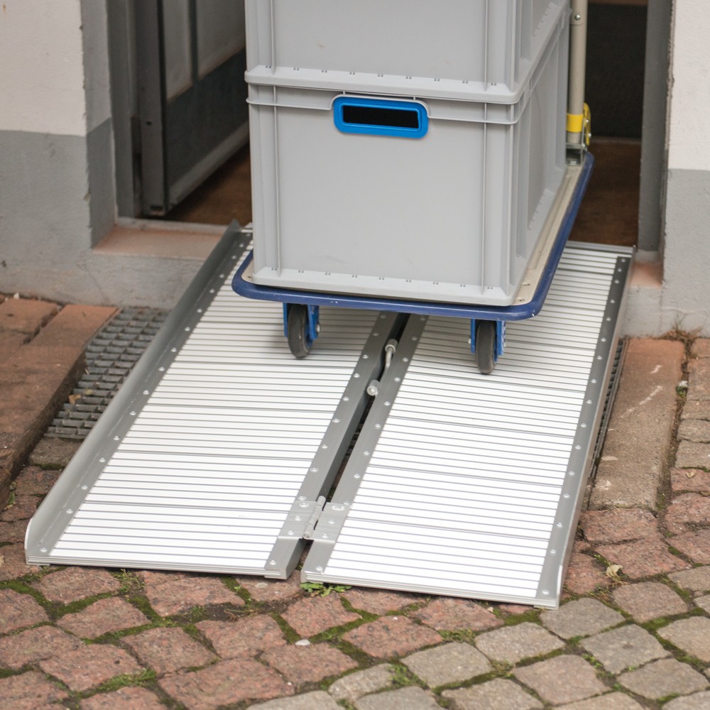 Numéro de l'image du produit 2: Rampe rabattable en alu, longueur 1 200 mm
