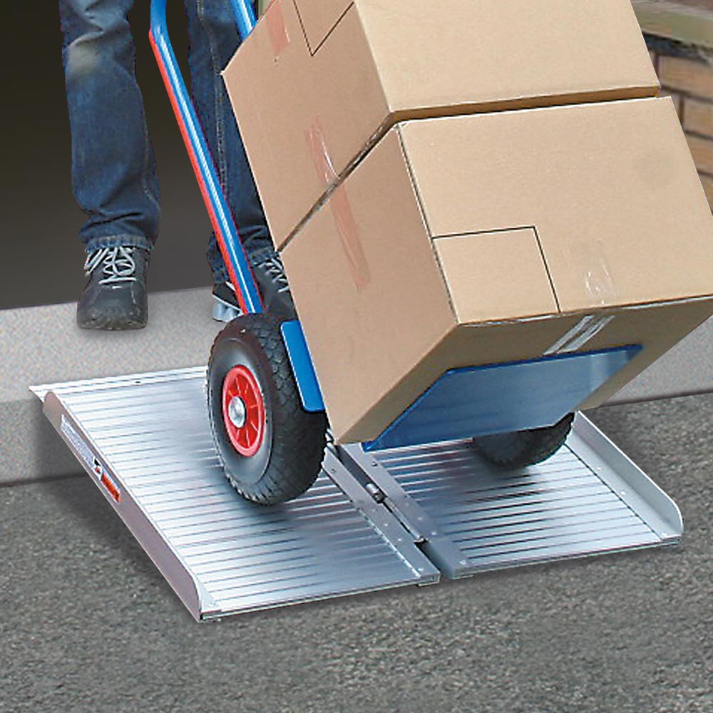 Numéro de l'image du produit 4: Rampe rabattable en alu, longueur 1 200 mm