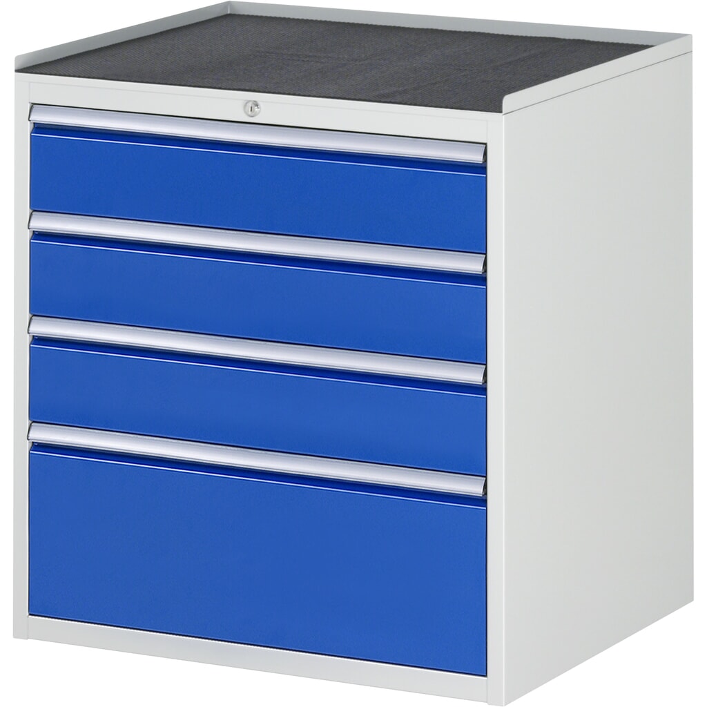 RAU Armoire à tiroirs série 7000, HxlxP 825 x 770 x 650 mm, avec 4 tiroirs taille XL, face supérieure en métal Illustration du produit: RAU Armoire à tiroirs série 7000, HxlxP 825 x 770 x 650 mm, avec 4 tiroirs taille XL, face supérieure en métal