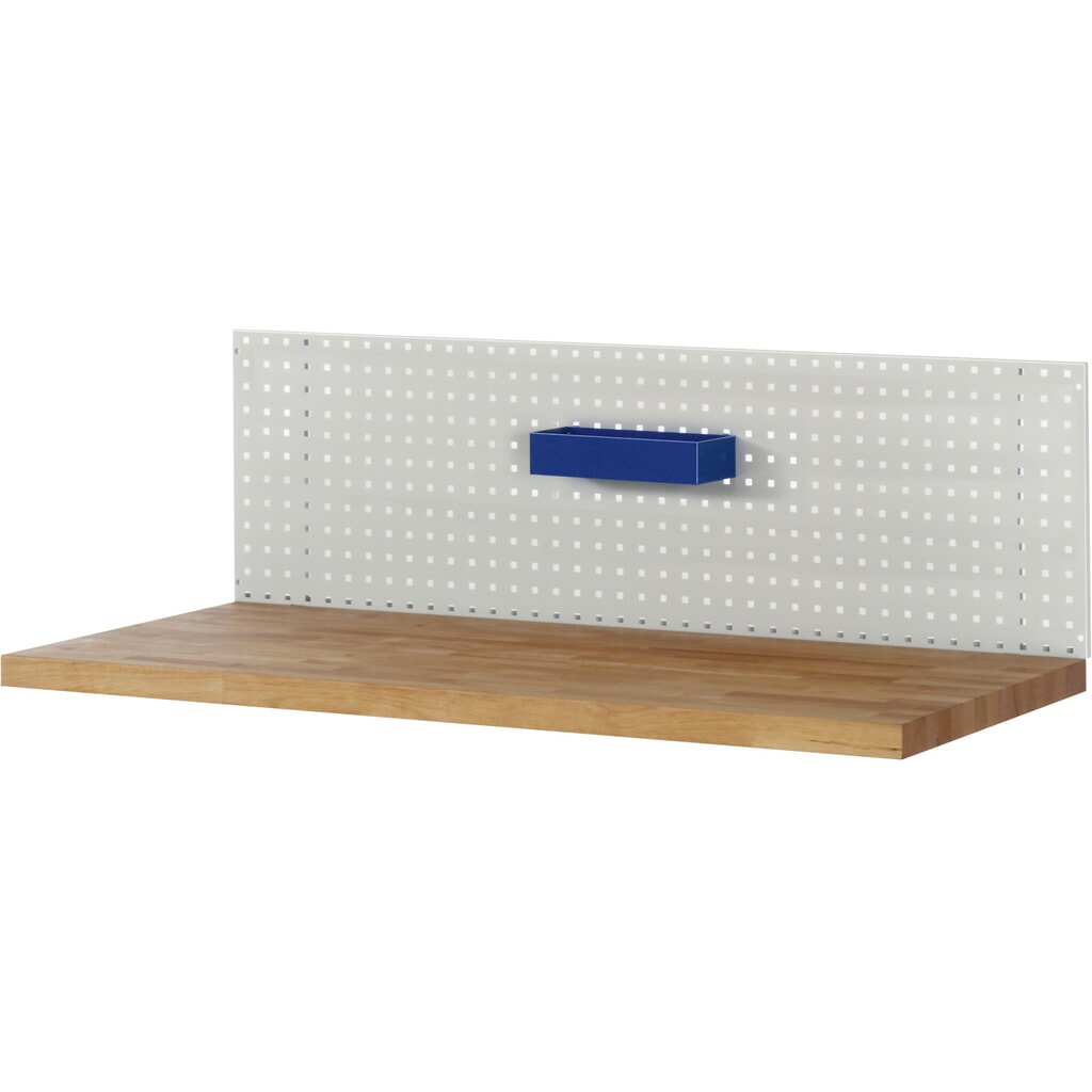 RAU Bac de rangement pour plaque perforée, HxlxP 65 x 300 x 125 mm Illustration du produit: RAU Bac de rangement pour plaque perforée, HxlxP 65 x 300 x 125 mm