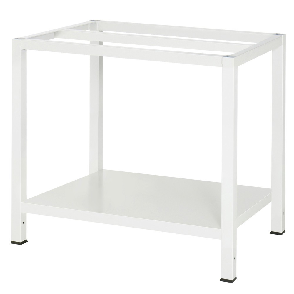 Numéro de l'image du produit 3: RAU Établi 900 avec tablette profondeur 650 mm, HxlxP 825 x 1 000 x 800 mm, Plan de travail avec revêtement universel / linoléum