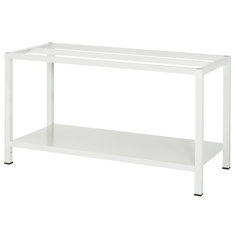 Numéro de l'image du produit 3: RAU Établi 900 avec tablette profondeur 650 mm, HxlxP 825 x 1 500 x 800 mm, Plan de travail avec revêtement universel / linoléum