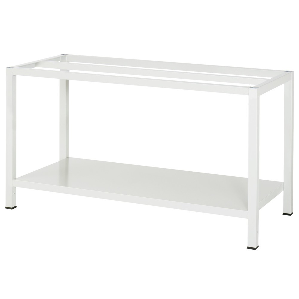 N° de l'image du produit 3 : RAU Établi 900 avec tablette profondeur 650 mm, HxlxP 825 x 1 500 x 800 mm, Plan de travail avec revêtement en mélamine