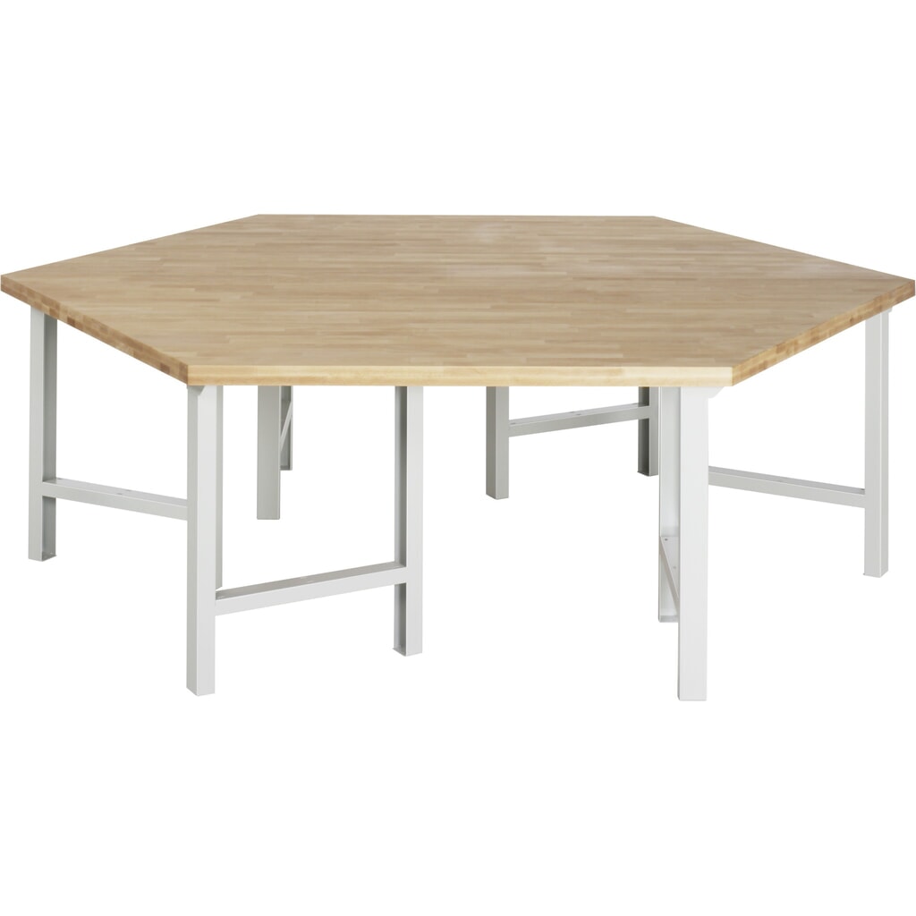 RAU Établi de groupe série 4000, HxlxP 840 x 2 700 x 2 340 mm N° de l'image du produit 1 : RAU Établi de groupe série 4000, HxlxP 840 x 2 700 x 2 340 mm
