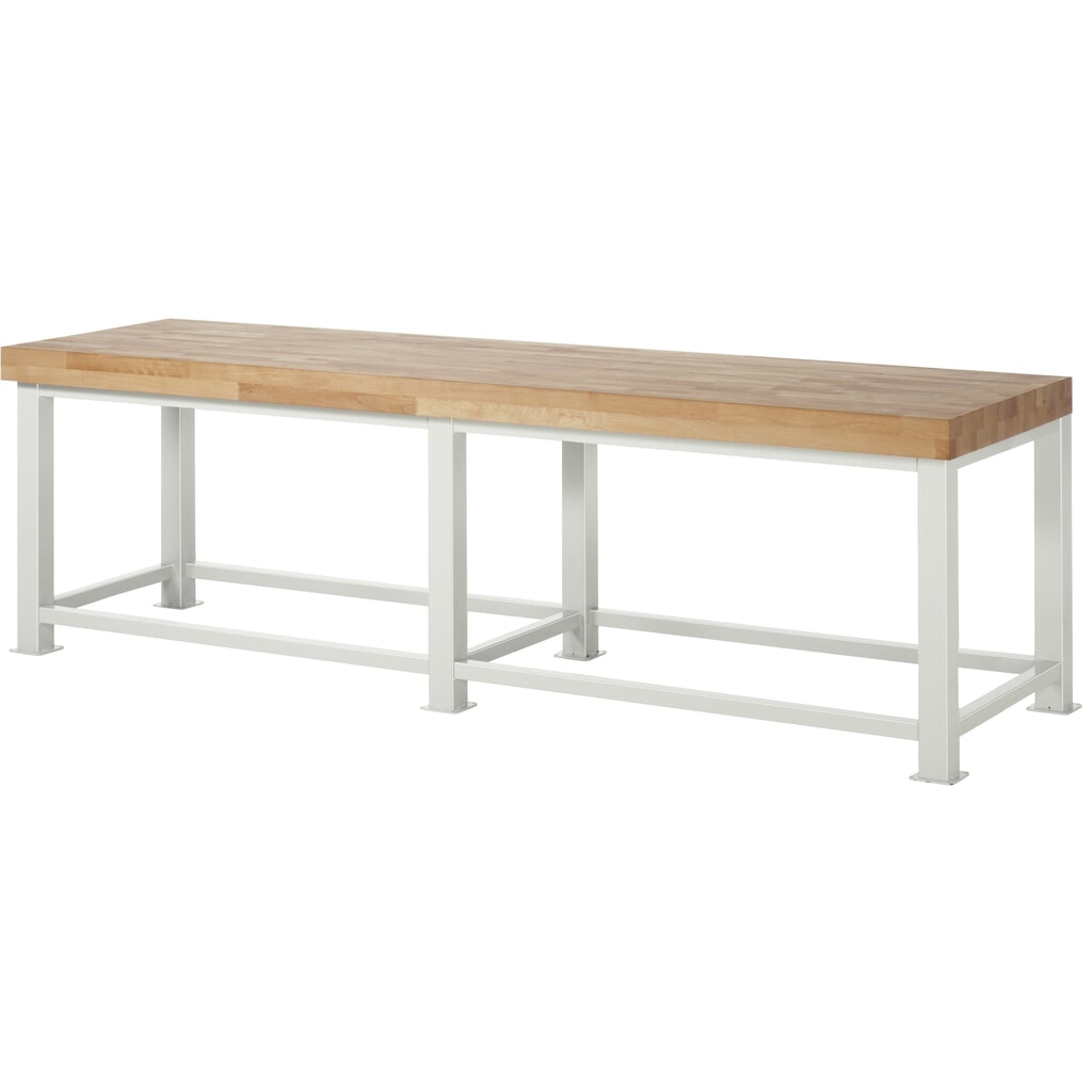 RAU établi pour charges lourdes, H x l x P 900 mm x 3000 mm x 900 mm N° de l'image du produit 1 : RAU établi pour charges lourdes, H x l x P 900 mm x 3000 mm x 900 mm