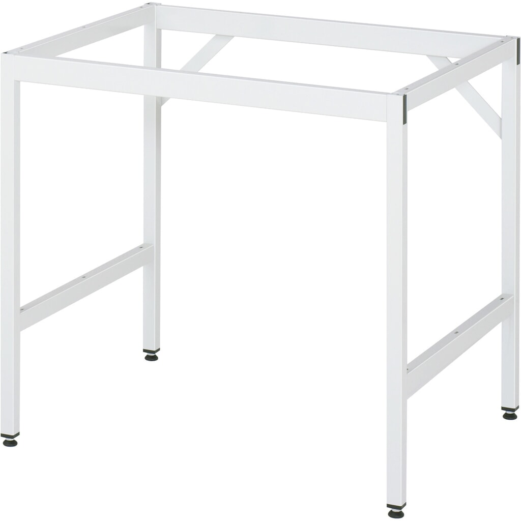 RAU Établi réglable en hauteur série JERRY, HxlxP 800-850 x 1 000 x 800 mm, Plan de travail avec revêtement mélaminé EGB N° de l'image du produit 3 : RAU Établi réglable en hauteur série JERRY, HxlxP 800-850 x 1 000 x 800 mm, Plan de travail avec revêtement mélaminé EGB