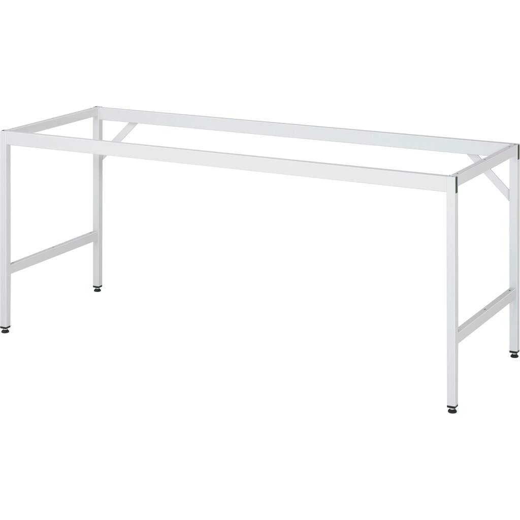 N° de l'image du produit 4 : RAU Établi réglable en hauteur série JERRY, HxlxP 800-850 x 2 500 x 800 mm, Plan de travail en hêtre massif