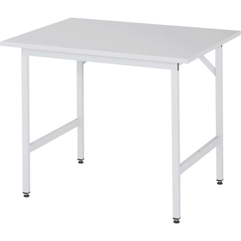 RAU Établi réglable en hauteur série JERRY, HxlxP 800-850 x 1 000 x 800 mm, Plan de travail avec revêtement mélaminé EGB Illustration du produit: RAU Établi réglable en hauteur série JERRY, HxlxP 800-850 x 1 000 x 800 mm, Plan de travail avec revêtement mélaminé EGB