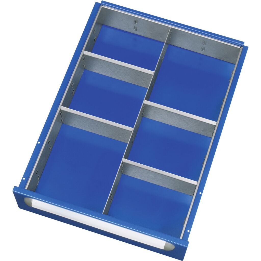 RAU Jeu de compartimentage pour tiroir 390 x 560 mm, hauteur 45 mm, 5 pièces Illustration du produit: RAU Jeu de compartimentage pour tiroir 390 x 560 mm, hauteur 45 mm, 5 pièces